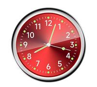 Analog Clock Car Dashboard - Small Glowing Quartz Clock for Vehicle | Stick On Automotive Clocks, Dashboard Replacement Accessory, Easy Install Car Clocks for Cars Trucks SUVs Van, Battery Powered