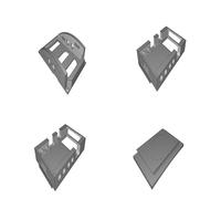 Analog Module Mount for DJI FPV Goggles - URUAV V2 & TBS Fusion Compatible