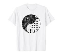 Analog Synth Yin And Yang Techno Producer ADSR Acid Vintage Maglietta