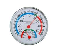 Analog Thermometer Hygrometer - Mechanical Indoor Outdoor Gauge