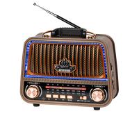 Analoges tragbares AM/FM-Radio Kruger&Matz Bluetooth microSD, batteriebetrieben