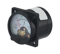 Analogico Ac Voltmetro Puntatore Pannello Meter Con Per Zero Regolatore Per Precisa Tensione Lettura Fino A 300V In Colore Nero E 47mm Dimensione