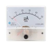 Analogico Pannello AMP Microamp Corrente Amperometro Meter Gauge DC DC 0-50uA