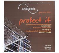 ANALOGIS - Buste, Inner interni ANTISTATICHE sagomate per LP - Conf. 100 Buste