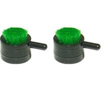 ANALOGIS Greenhead - Spazzola di ricambio, colore: Verde/Nero
