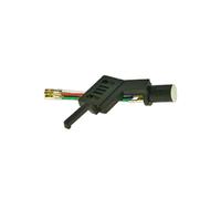 Analogis Headshell HS-18 Straight Arm (44 mm/3 g) incl. Cavo nero in confezione originale.