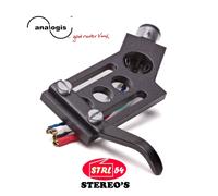 Analogis HS-25 porta testina HQ Angolo Alluminio Nero Phono Cartuccia Scocca