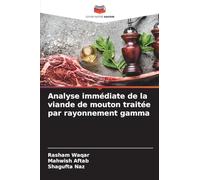 Analyse immédiate de la viande de mouton traitée par rayonnement gamma