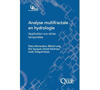 Analyse multifractale en hydrologie: Application aux séries temporelles