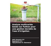 Analyse multivariée basée sur Python pour une gestion durable de l'eau d'irrigation