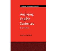 Analysing English Sentences