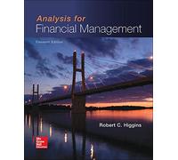 Analysis for Financial Management