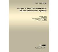 Analysis of FDS Thermal Detector Response Prediction Capability