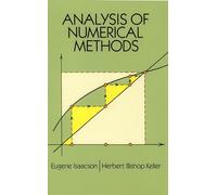 Analysis of Numerical Methods