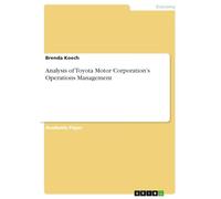 Analysis of Toyota Motor Corporation's Operations Management