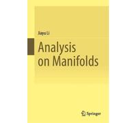 Analysis on Manifolds