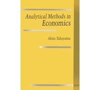 Analytical Methods in Economics