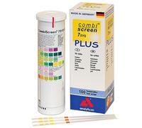 ANALYTICON - Strisce urine COMBISCREEN® 7SYS PLUS con protezione acido ascorbico, 7 parametri in tubetto da 100, 24058