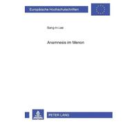 Anamnesis im Menon (Tascabile)