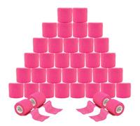 ANAMPION 36 Rotoli Benda Elastica Coesiva 5cmx4.5m Garza Autoadesiva Bende | Nastro Crossfit Bendaggio Sportivo Non Tessuto Autoadesivo Benda Salvapelle Fasciature Per Pet Vet Wrap,Mani,Piedi,Ginocchia