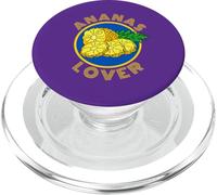 ANANANAS LOVER FRUTTA SOLE VEGGIE DISETTORE VEGETARIANO GIALLO PopSockets PopGrip per MagSafe