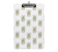 Ananas con amore Occhiali formato A4 Appunti divertente estetica lavoro studiando lettera Lavagna per appunti standard 12,5×8,5 in faesite per aula scolastica Bambini che scrivono disegno