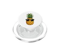 Ananas Cool con Occhiali da Sole Design Estate Tropicale PopSockets PopGrip per MagSafe