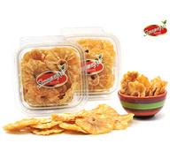 Ananas disidratata senza zucchero cristallizzato - OFFERTA 2 x 180g - ananas senza zolfo - di prima qualità - SORRENTINO Fruttaseccaesalute