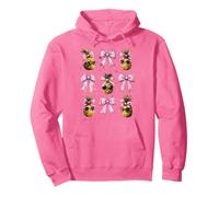 Ananas Hawaii Hawaiian Occhiali da Sole Ragazza Coquette Bow Rosa Felpa con Cappuccio