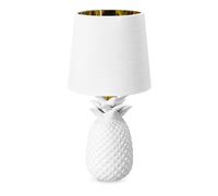 Ananas lampada da tavolo alta 35cm base portalampada in ceramica pineapple light
