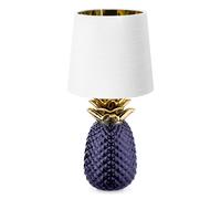 Ananas lampada da tavolo alta 35cm base portalampada in ceramica pineapple light