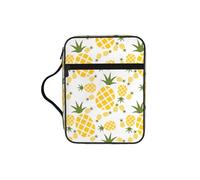 Ananas Stampa Bibbia Custodia leggera Tablet Sleeve Durevole Makeup Bag Pencil Case per Chiesa Scuola Viaggi