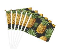 Ananas. Stampa Facilitazione Bandiera palmare Parata leggera Decorazione per la casa Eventi Uso versatile