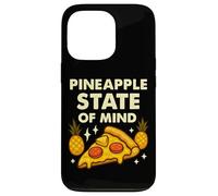Ananas State of Mind Divertente Hawaiian Pizza Citazione Custodia per iPhone 13 Pro
