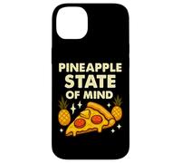 Ananas State of Mind Divertente Hawaiian Pizza Citazione Custodia per iPhone 14 Plus