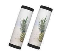 Ananas Sulla Spiaggia Estate Pacchetto Bagaglio Maniglia Wrap Valigia Tag Identifier Marker Grip Accessori Da Viaggio Aereo