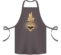Ananas Teschio Gotico Biker Fare Surf Cotone Grembiule 100% Biologico