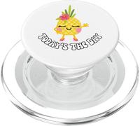 Ananas Transfer Day IVF Infertilità Embrione Divertente FIV Fortuna PopSockets PopGrip per MagSafe