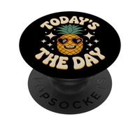 Ananas Trasferimento Giorno IVF Infertilità Divertente Miracolo IVF PopSockets PopGrip Adesivo