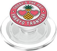 Ananas Trasferimento Giorno IVF Infertilità Divertente Miracolo IVF PopSockets PopGrip per MagSafe