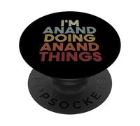 Anand Name Anand Personalized Name First Given PopSockets PopGrip Adesivo