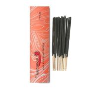 Anandam Auroshikha Agarbathies - Mini bastoncini di incenso, durata circa 15 minuti, lunghezza solo 10 cm, ideale per brevi tempi di affumicatura, locali più piccoli e un leggero profumo (oppio)
