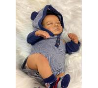 Anano 48cm Bambole Reborn Afro Toddler Razza Mista Bambola Nera Reborn Nero Maschio Birazziale Bambolotti Bambole Che Sembrano Vere Morbide Afroamericano Con Capelli Morbidi