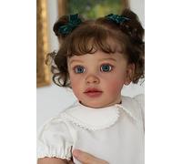 Anano Bambola Reborn Toddler 65 cm Realistica Grande con Capelli Lunghi, Vestiti e Scarpe - Bambole Neonate Che Sembrano Veramente