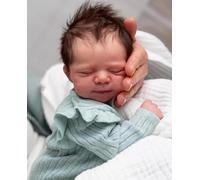 Anano Bambola Reborns Tutta In Silicone 45CM Bambole Reborn Femmina Neonata Bambole Reborn Neonato Femmine Silicone Morbida Bambole Che Sembra Vera Bambolotto Reborn Femmina