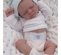 Anano Bambole Reborn Baby in silicone Full Body Girl 45,7 cm Realistico Baby Doll Full Body Silicone Bambola, Bambola realistica Neonato Bambole Neonate Bambole Nuova Ragazza Nata Anatomicamente