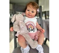 Anano Bambole Reborn Femmina Maddie - 20 Pollici Corpo Completo In Vinile Bambina Bambole Reborn Ragazza Anatomicamente Corretto Che Sembra Reale Squishy Baby Toy Set
