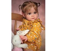 Anano Bambole Reborn Femmina Toddler 60cm Bambole Reborn Neonato Femmine In Silicone Morbido Che Sembra Vera Realistica Realborn Occhi Aperti Bambolotti Per Bambina Con Capelli