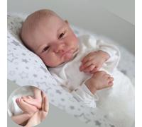 Anano Bambole Reborn in Silicone Neonato 19 Pollice 48cm realistica Bambola Come Vero Bambino Tutto Corpo Silicone Lavabile