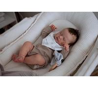 Anano Bambole Reborn Neonato Maschio In Silicone 20 Pollici 50cm Bambole Reborn Baby Dolls Realistico Occhi Chiusi Morbido Vinile Vera Neonata Reborn